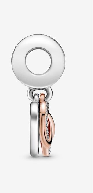 Charm Pandora Corazón Infinito Plata Rosa