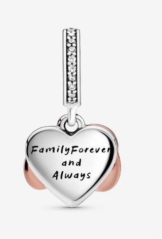 Charm Pandora Corazón Infinito Plata Rosa