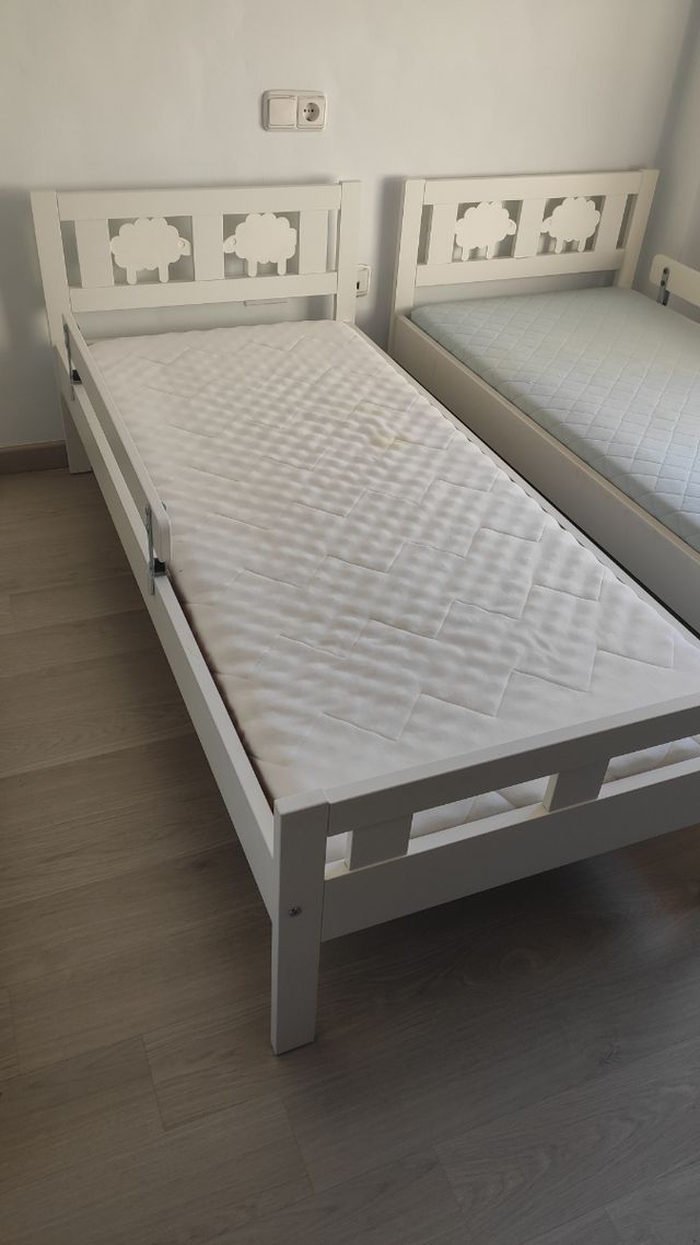 2 camas infantiles Ikea Kritter