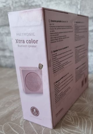 Altavoz Bluetooth Metronic rosa