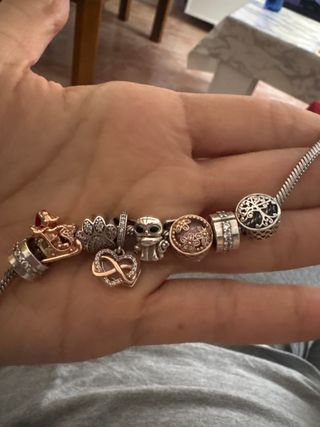 Pandora Charms Plata/Oro