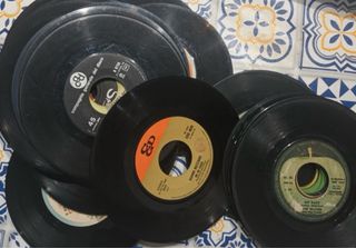 Lotto Vinili 45 Giri Vintage