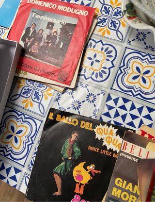 Lotto Vinili 45 Giri Vintage