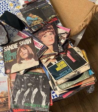 Lotto Vinili 45 Giri Vintage