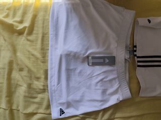 Conjunto Adidas pádel/tenis blanco