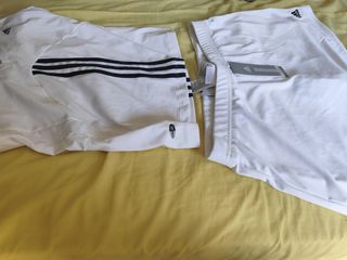 Conjunto Adidas pádel/tenis blanco