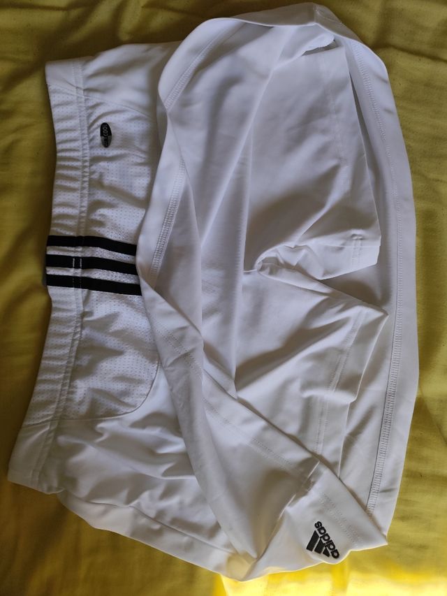 Conjunto Adidas pádel/tenis blanco