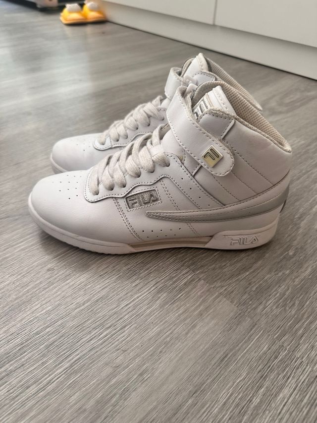 Zapatillas Fila Mujer Blancas Altas Fila Altas Blancas Uproot