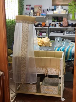 Cuna moisés bebé - beige