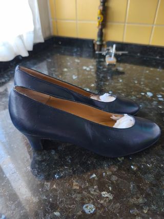 Zapatos Pilar Burgos - Azul Marino - Talle 36