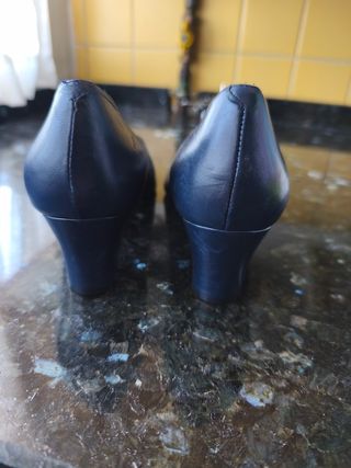 Zapatos Pilar Burgos - Azul Marino - Talle 36