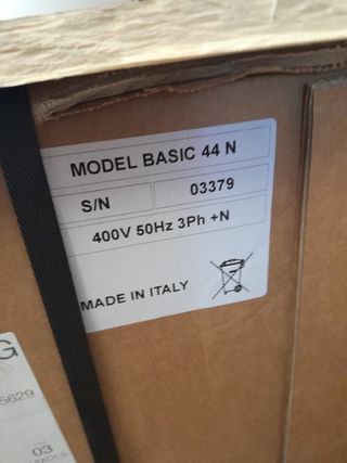 Horno eléctrico para pizza Basic maraca italiana