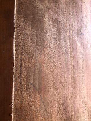 Mesa escritorio antigua de madera