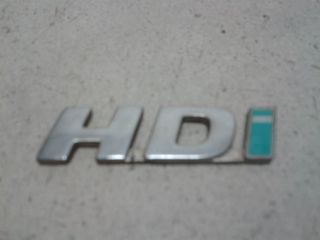 Scritta hdi - Peugeot 206 5 Porte HDI Sweet Year