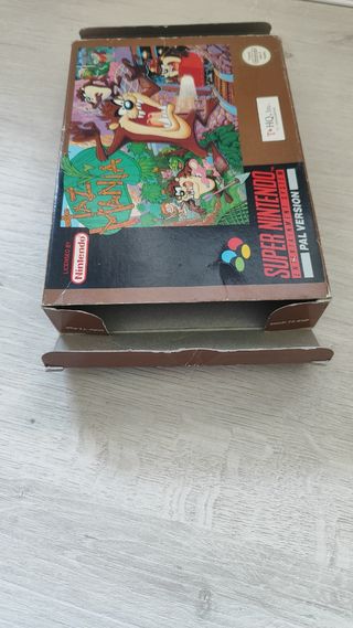 Taz Mania Super Nintendo PAL España THQ