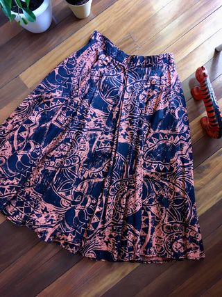 Falda midi Rodier vintage