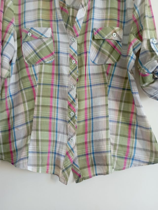 Camicia a quadri  donna