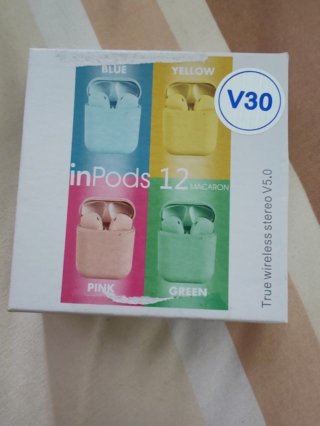 Auriculares InPods verdes