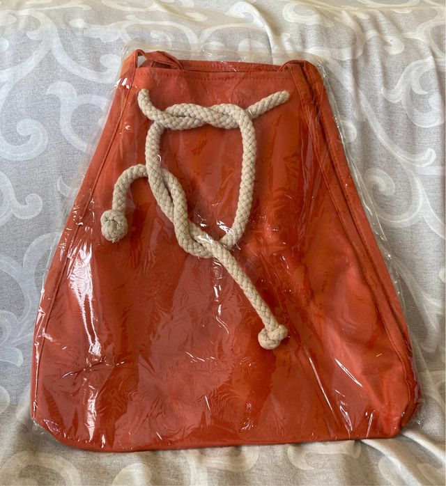 Sacca Spiaggia Arancione Impermeabile