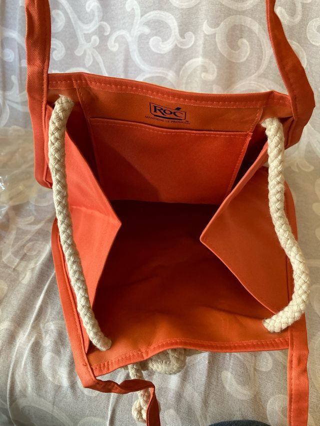 Sacca Spiaggia Arancione Impermeabile