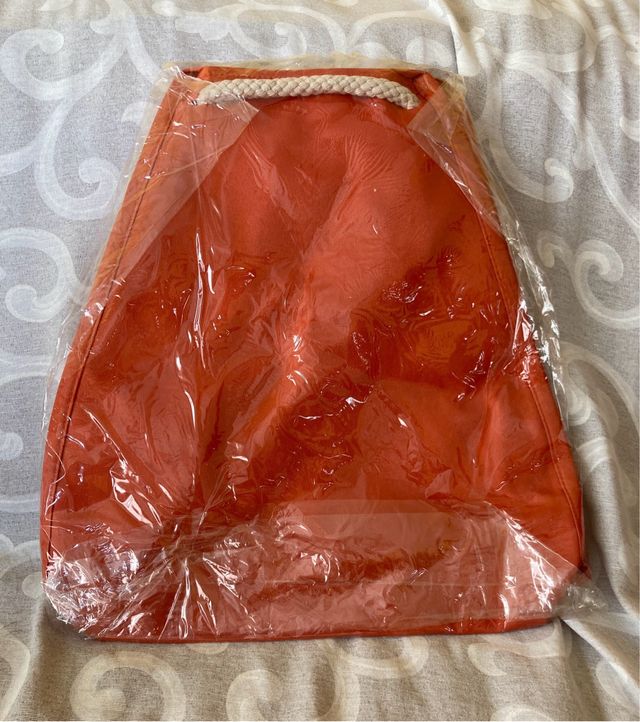 Sacca Spiaggia Arancione Impermeabile