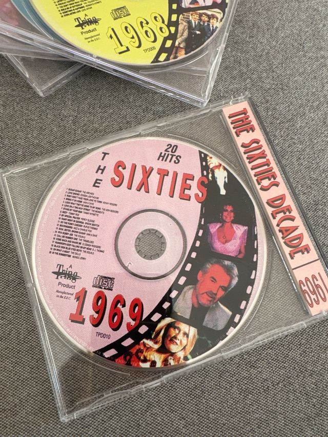 CD's década 60's (8 unidades)
