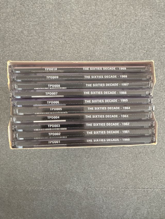 CD's década 60's (8 unidades)