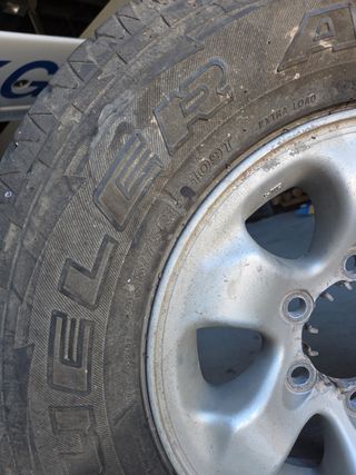 Llantas y neumáticos Mitsubishi Montero 