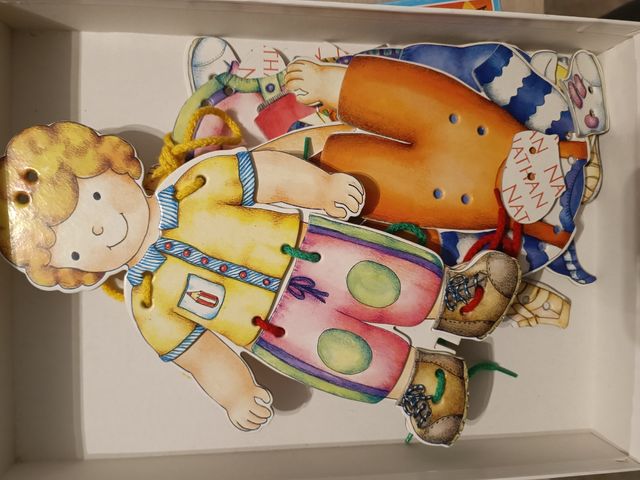 Teo se viste - Juego Ravensburger