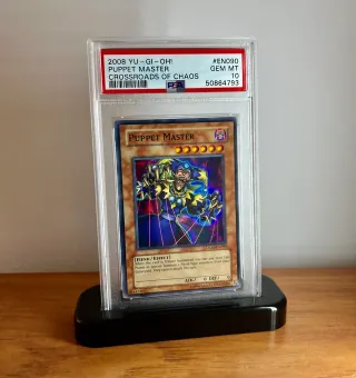 🎴 Carta 2008 YuGiOh PuppetMaster 👉 PSA10 👉 POP1