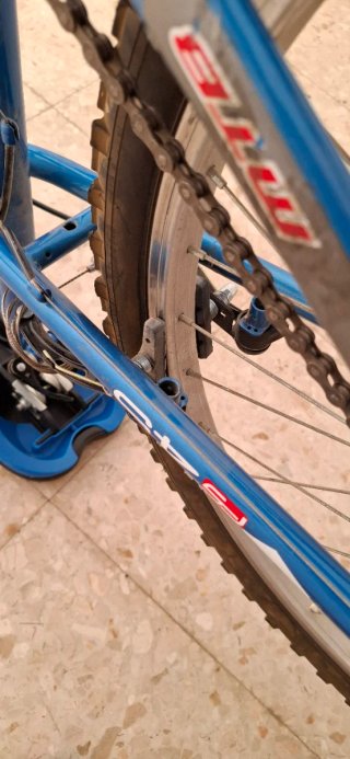 Bicicleta montaña 26" azul Acero