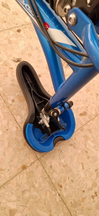 Bicicleta montaña 26" azul Acero