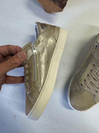 Scarpe Date Bambina Glitter Oro