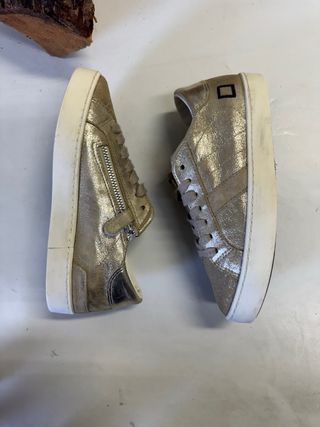 Scarpe Date Bambina Glitter Oro