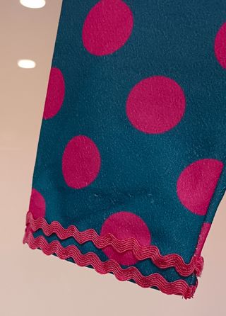 Vestido flamenco canastero.