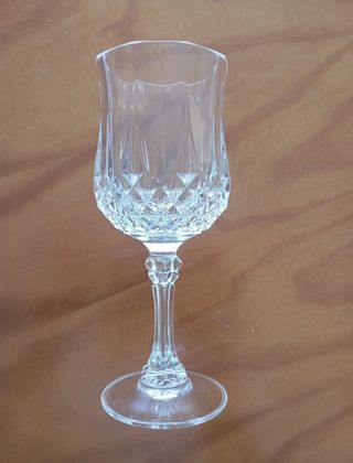 Cristalería 48 piezas de cristal tallada