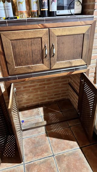 3Puertas madera  para muebles d