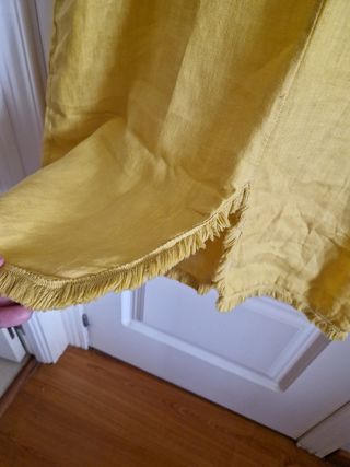 Vestido lino amarillo