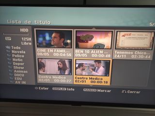 DVB-T HDD DVD Grabador LG RHT498H 250GB HDMI