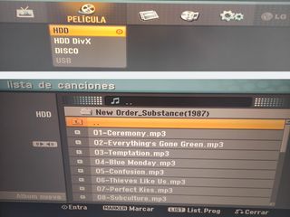 DVB-T HDD DVD Grabador LG RHT498H 250GB HDMI