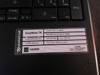 Portátil Packard Bell - Piezas Y asus
