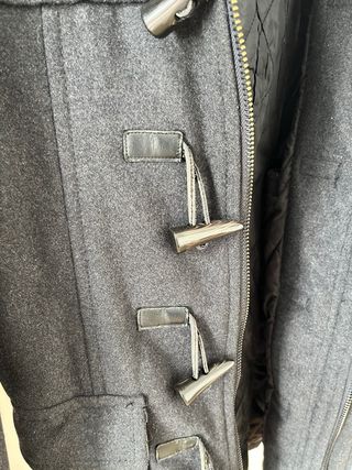 Abrigo Zara Hombre Gris - Talla S.