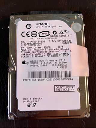 Disco Duro Hitachi 320GB