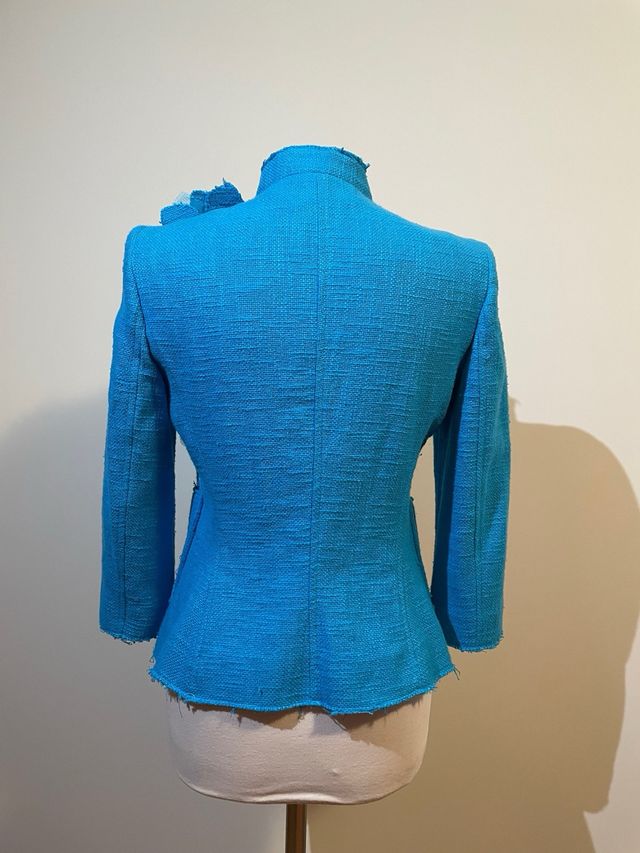 Chaqueta Zara turquesa Talla S