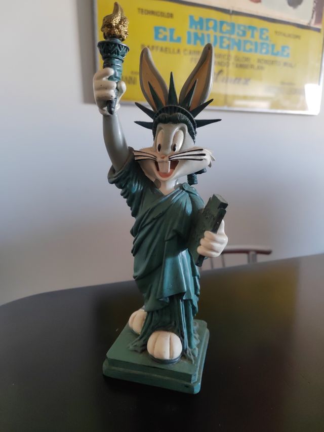 Bugs Bunny Estatua Libertad Vintage usa