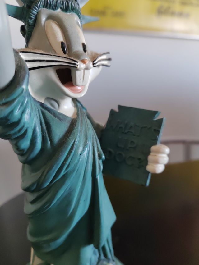 Bugs Bunny Estatua Libertad Vintage usa