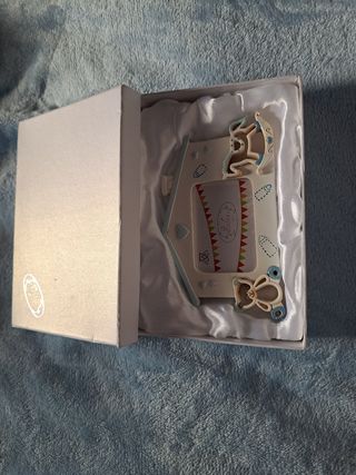 Portafoto bimbo in ceramica