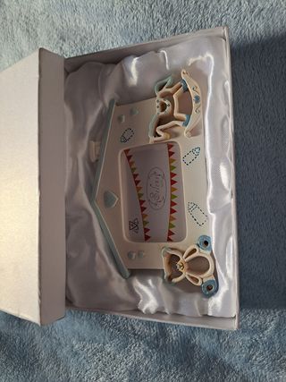 Portafoto bimbo in ceramica