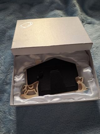 Portafoto bimbo in ceramica