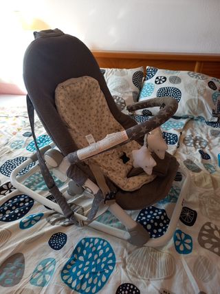 Hamaca Bebé Jane Fold - Estrellas Gris